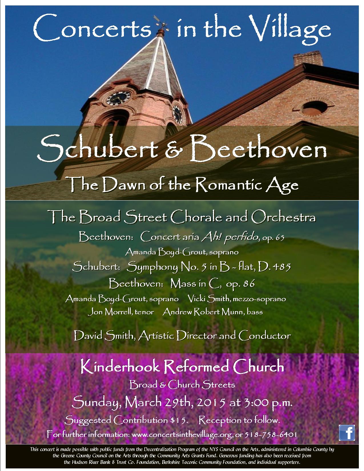 Poster for CITV Concert March 29, 2015